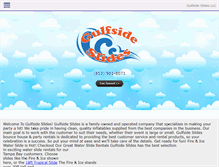 Tablet Screenshot of gulfsideslides.com
